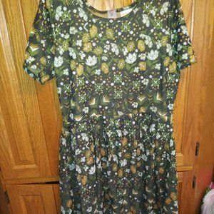 Green 3xl Lularoe Amelia
